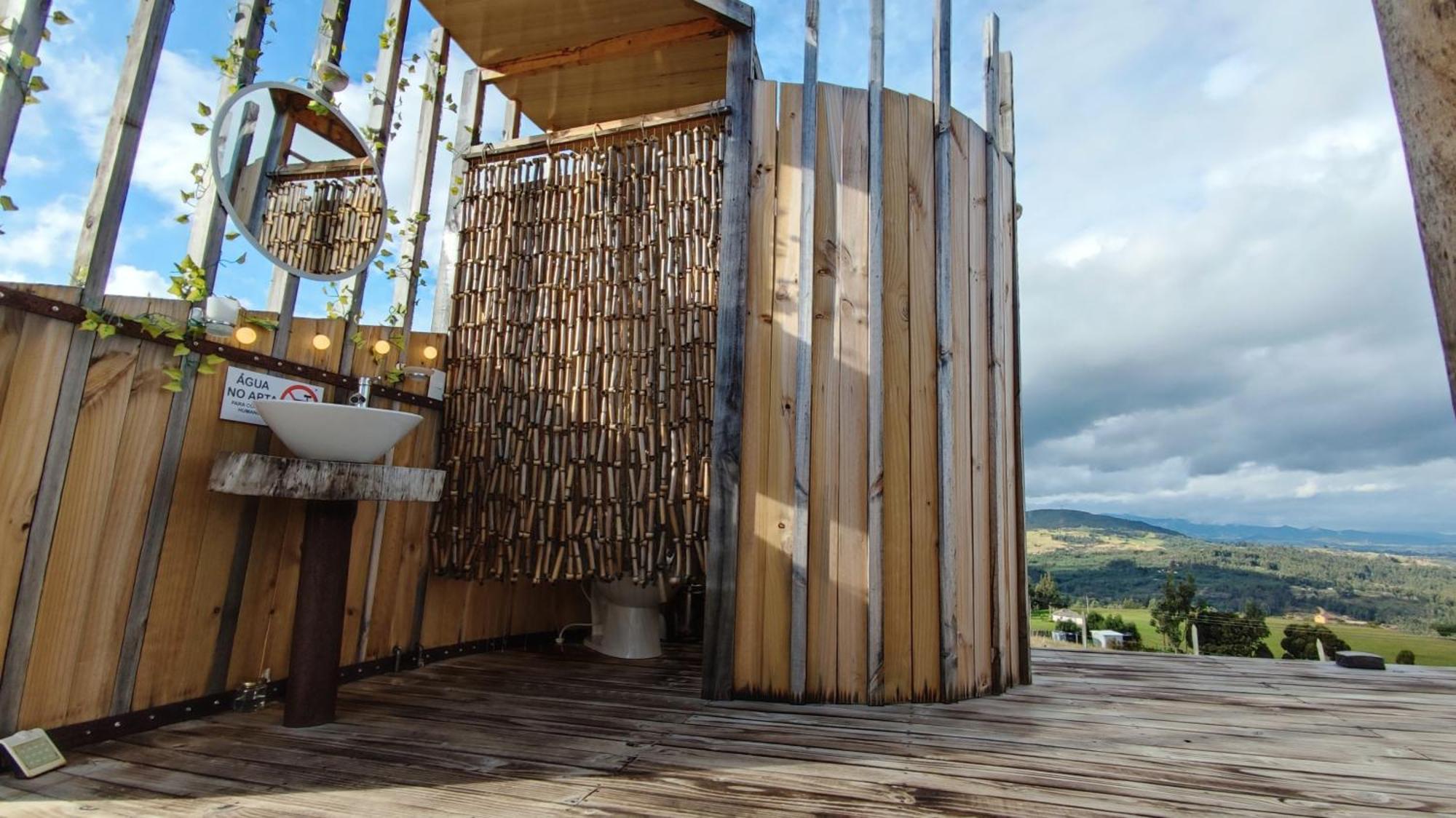 Andes Glamping Hotell Guatavita Exteriör bild